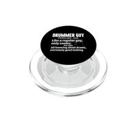 Divertido Arte de batería para Hombres y Mujeres, batería PopSockets PopGrip para MagSafe