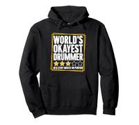 Divertido Arte de batería para Hombres y Mujeres, batería Sudadera con Capucha