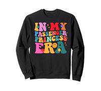 Divertido Arte de Princesa Pasajero para Hombres y Mujeres Sudadera
