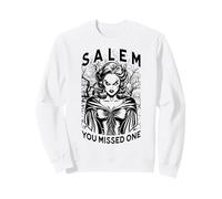Divertido Arte Pop de Halloween de Salem: Te perdiste una Bruja Sudadera