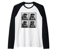 Divertido atuendo de nutria - Nutria en la cárcel - Resaca Camiseta Manga Raglan