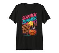 Divertido Atuendo de Verano de Slasher Smore Scream GreatTimes Camiseta Premium