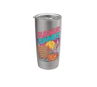 Divertido atuendo de verano de Slasher Smore Scream GreatTimes Vaso térmico de acero inoxidable de doble pared