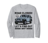 Divertido ATV Todo Terreno Carretera Cerrada Vamos a Averiguar por qué Manga Larga