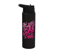 Divertido Baile Ballet Mamá Ella No Consiguió De Mí Stainless Steel Insulated Water Bottle
