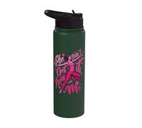 Divertido Baile Ballet Mamá Ella No Consiguió De Mí Stainless Steel Insulated Water Bottle