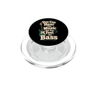 Divertido Bajista Bajo Música Humor PopSockets PopGrip para MagSafe