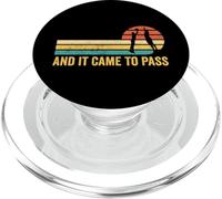 Divertido Baloncesto mormón misionero mormón y sucedió PopSockets PopGrip para MagSafe