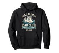 Divertido baño de hielo Cold Plunge Dad Club Breathe Dunk Thrive Sudadera con Capucha