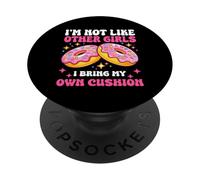 Divertido Baño Humor Mujeres Sarcasmo Broma PopSockets PopGrip Adhesivo