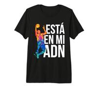 Divertido Basket Está En Mi ADN Basketball Baloncesto Camiseta Premium