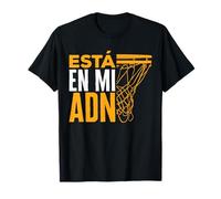 Divertido Basketball Baloncesto Está En Mi Adn Hombre Camiseta
