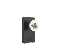 Divertido Beber Papá Noel Montando Un Reno De Dinosaurio T-Rex PopSockets PopWallet para MagSafe