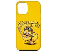 Divertido béisbol pato pito quack swing repetición Carcasa para iPhone 12/12 Pro