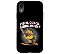 Divertido béisbol pato pito quack swing repetición Carcasa para iPhone XR