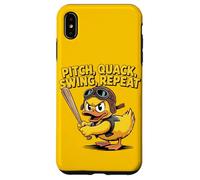Divertido béisbol pato pito quack swing repetición Carcasa para iPhone XS Max
