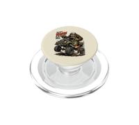 Divertido Bigfoot Off-Road Truck Sasquatch Vintage 4x4 Cartoon PopSockets PopGrip para MagSafe
