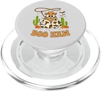 Divertido Boo Haw Ghost Western Cowboy Halloween Cowgirl Groovy PopSockets PopGrip para MagSafe