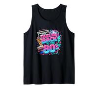 Divertido Boombox Retro estético Take Me Back to The 80's Camiseta sin Mangas