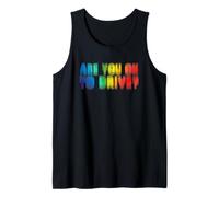Divertido Borroso ¿Estás bien para conducir Borracho Bar Fiesta Diversión Camiseta sin Mangas