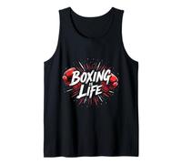 Divertido Boxeador con Cita de Boxeo, Regalo de Vida Camiseta sin Mangas
