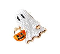 Divertido broche de fantasmas de Halloween, elegante joyería de aleación para fiestas temáticas y uso diario