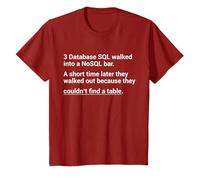 Divertido broma de consulta SQL para programador Camiseta