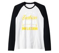 Divertido broma de inflación Mi falta de opciones de moda Humor Camiseta Manga Raglan