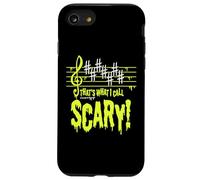 Divertido Broma Halloween Músicos con Firma Clave Difíciles Carcasa para iPhone SE (2020) / 7/8