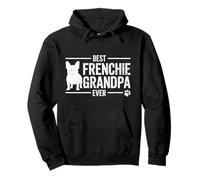 Divertido Bulldog Francés Papá Frenchie Dog Lover Idea para el Abuelo Sudadera con Capucha