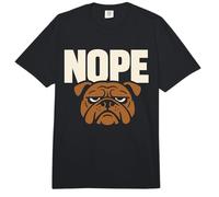 Divertido Bulldog Grumpy Dog Antisocial No Hable Conmigo Comfort Colors Adult Heavyweight T-Shirt