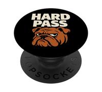 Divertido Bulldog Grumpy Dog Antisocial No Hable Conmigo PopSockets PopGrip Adhesivo