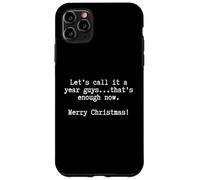 Divertido Burnout de Trabajo Divertido Let's Call It a Year Carcasa para iPhone 11 Pro MAX