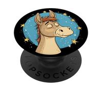 Divertido burro confundido para una mirada divertida PopSockets PopGrip Adhesivo