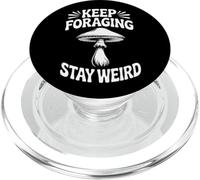 Divertido buscador de Hongos para Cazar Mantener la búsqueda de Alimentos Raro PopSockets PopGrip para MagSafe