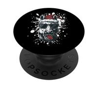 Divertido Caballo de Navidad | Fiestas de Navidad PopSockets PopGrip Adhesivo