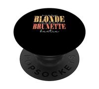 Divertido Cada Rubia Necesita una Morena Mejor Amiga PopSockets PopGrip Adhesivo