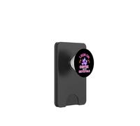 Divertido café y Cristales Bruja Cita Bruja Halloween Combustible PopSockets PopWallet para MagSafe