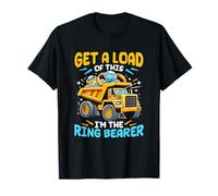 Divertido camión de la Boda Obtener una Carga de Este Soy el Portador del Anillo Camiseta