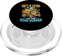 Divertido camión de la Boda Obtener una Carga de Este Soy el Portador del Anillo PopSockets PopGrip para MagSafe