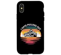 Divertido camping odio sacar retro remolque de viaje Camper Carcasa para iPhone X/XS