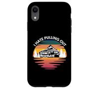 Divertido camping odio sacar retro remolque de viaje Camper Carcasa para iPhone XR