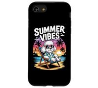 Divertido Caniche De Verano Vacaciones En La Playa Carcasa para iPhone SE (2020) / 7 / 8