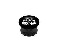Divertido capellán de la prisión Diciendo por Supuesto Que Soy Impresionante PopSockets PopGrip Adhesivo