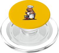 Divertido Capybara Chef Cocina PopSockets PopGrip para MagSafe