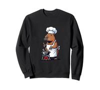 Divertido Capybara Chef Cocina Sudadera