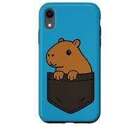 Divertido Capybara Pocket Pal Cute Chill Animal Capybara Vibes Carcasa para iPhone XR