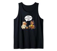 Divertido Capybaras Cómic Diseño Capy Halloween Bro Camiseta sin Mangas