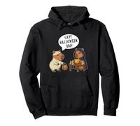 Divertido Capybaras Cómic Diseño Capy Halloween Bro Sudadera con Capucha
