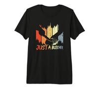 Divertido Carnicero Bistec Persona Carne Camiseta Premium